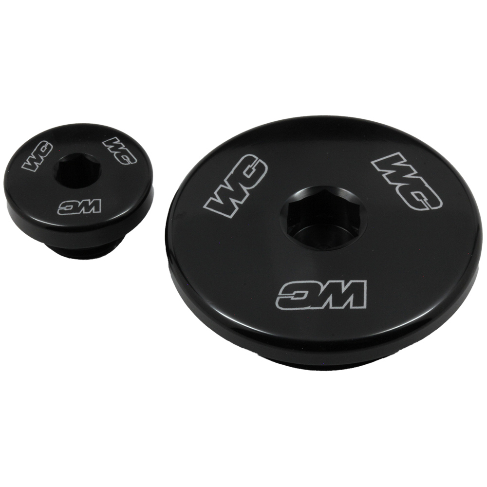 ENGINE PLUGS YAMAHA YZ250F 14-25, YZ450F 10-22, YZ250FX 15-25, YZ450FX 16-25, WR250F 15-25, WR450F 16-25 BLACK